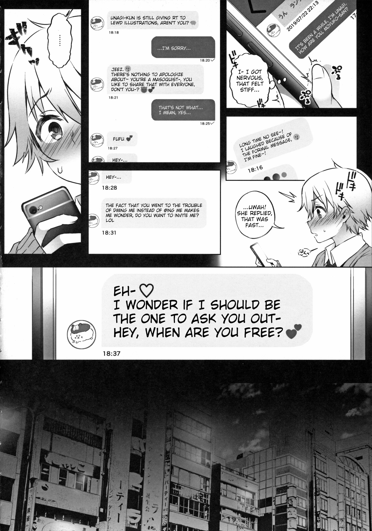 Hentai Manga Comic-The Girl I Met Online Can't Restrain Herself 2-Read-3